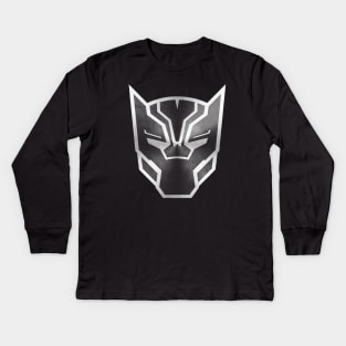 Wakandabots Kids Long Sleeve T-Shirt